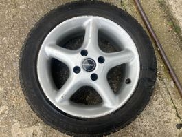 4 roues Borbet pour Citroën Xsara VTS avec pneus hiver