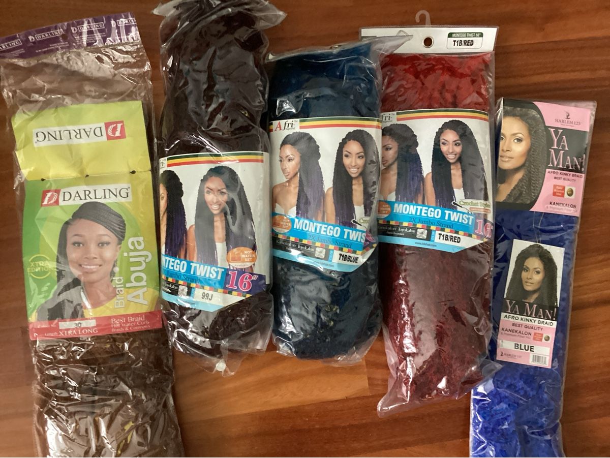 Accessori per capelli: 17 Packung Kunsthaare – Nuovo (secondo la descrizione) da Rudolfstetten venduto da Gwyneth2 3