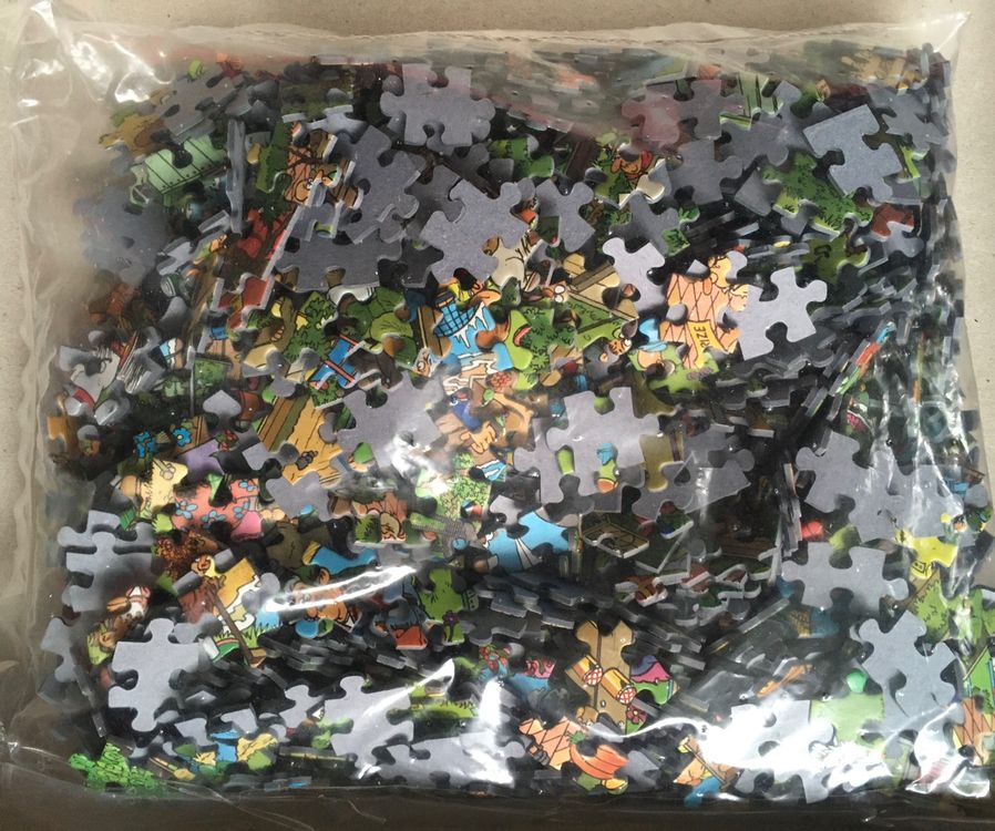 COMIC PUZZLE GEMÜSEGARTEN JAN VAN HAASTEREN 1000 Kaufen auf Ricardo
