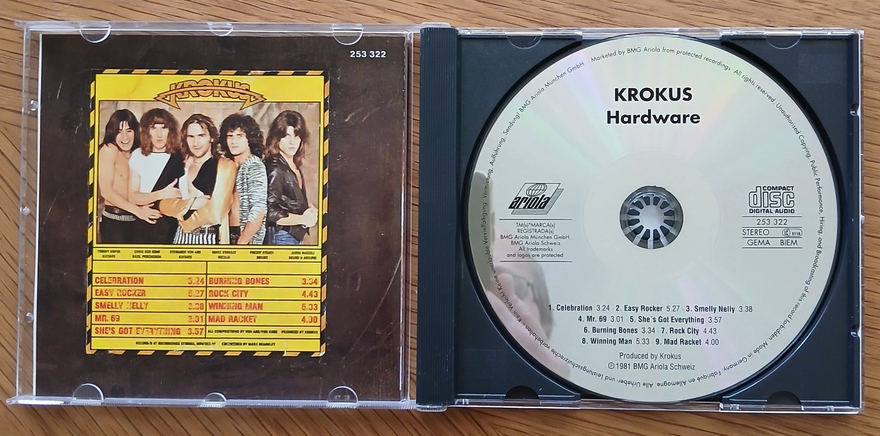CDs: KROKUS - Hardware (CD) TOPZUSTAND – Neuf (Voir description) à Nänikon par Skorpion11 2