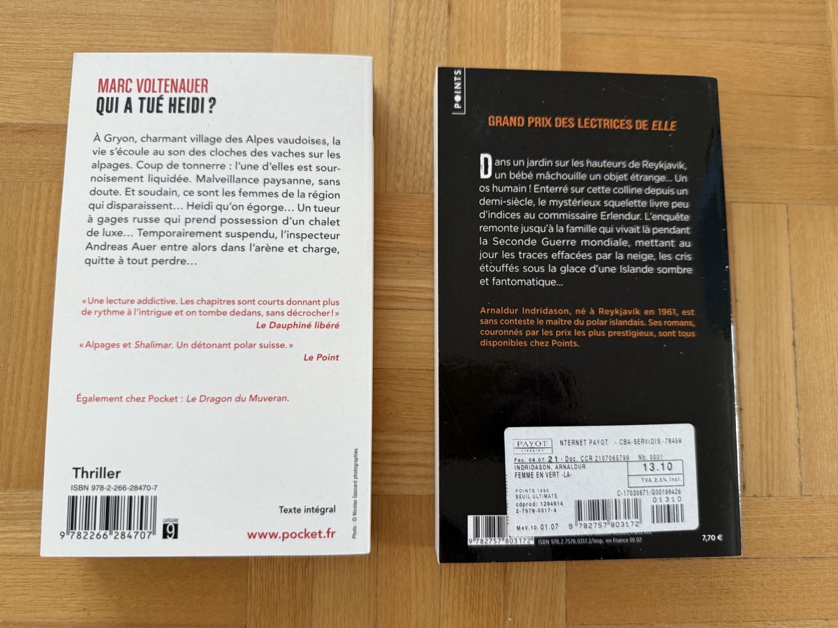 Libri: Livres – Nuovo (secondo la descrizione) da Winterthur venduto da Montreal63 2