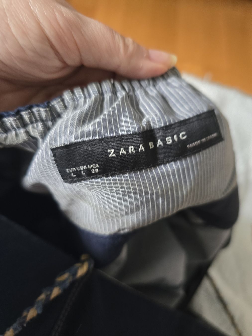 Zara Robes: Zara Basic Denim Minikleid Gr. L – Dunkelblau – D'occasion à Tecknau par Leni_SecondLove 4