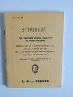 Schubert The Complete String Quartet In Three vol. Vol 3 LPS