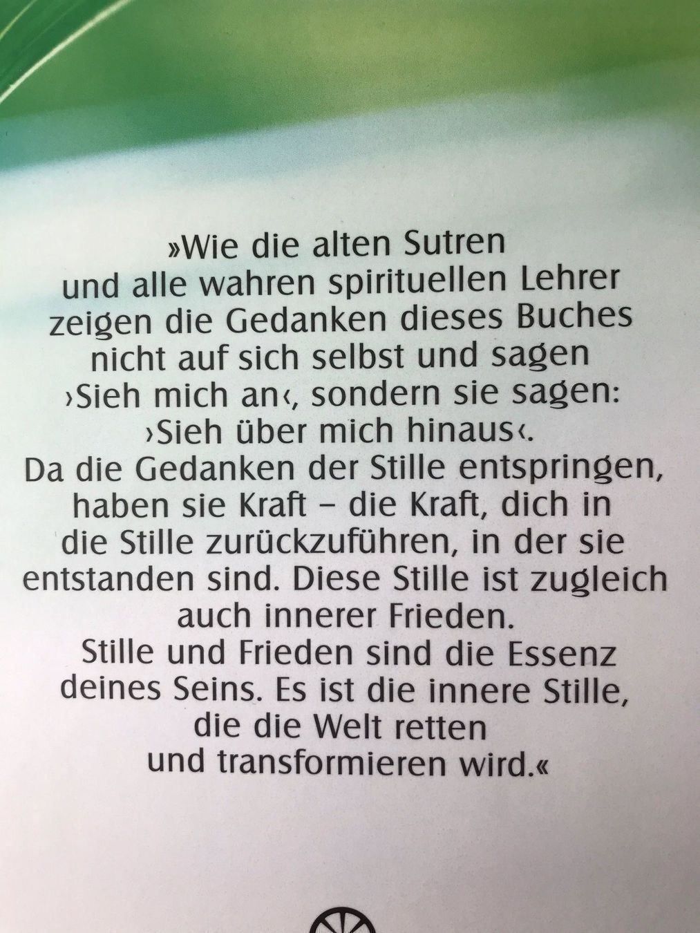 Libri: Stille spricht Eckhart Tolle – Nuovo e nell'imballaggio originale da Flawil venduto da Glueck4you 2