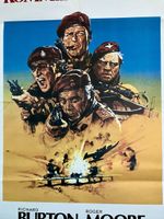 DIE WILDGÄNSE KOMMEN ROGER MOORE, HARDY KRÜGER FILMPOSTER A1