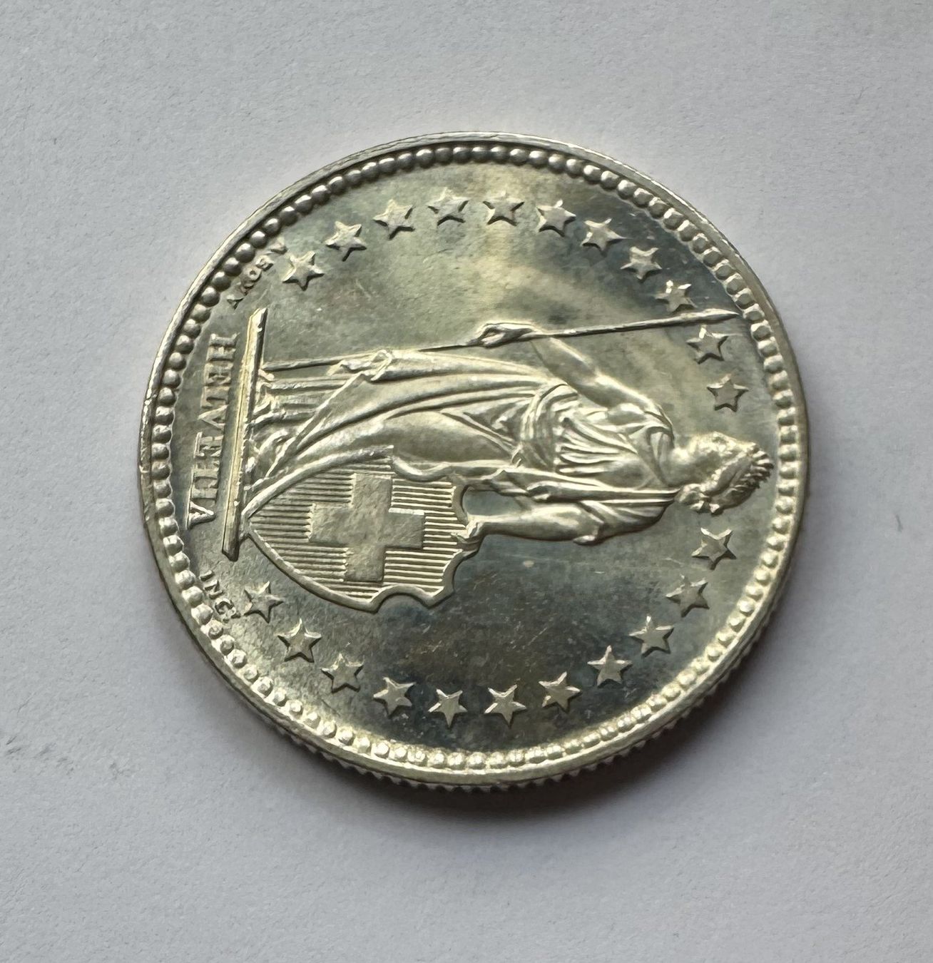 Tutti le monete: 1961 2 Franken stgl – Nuovo (secondo la descrizione) da Kirchberg SG venduto da Helveticus00 2