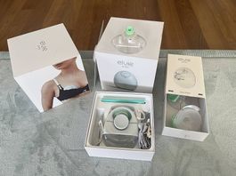 Elvie Pump elektrische Doppelmilchpumpe inkl. Zubehör