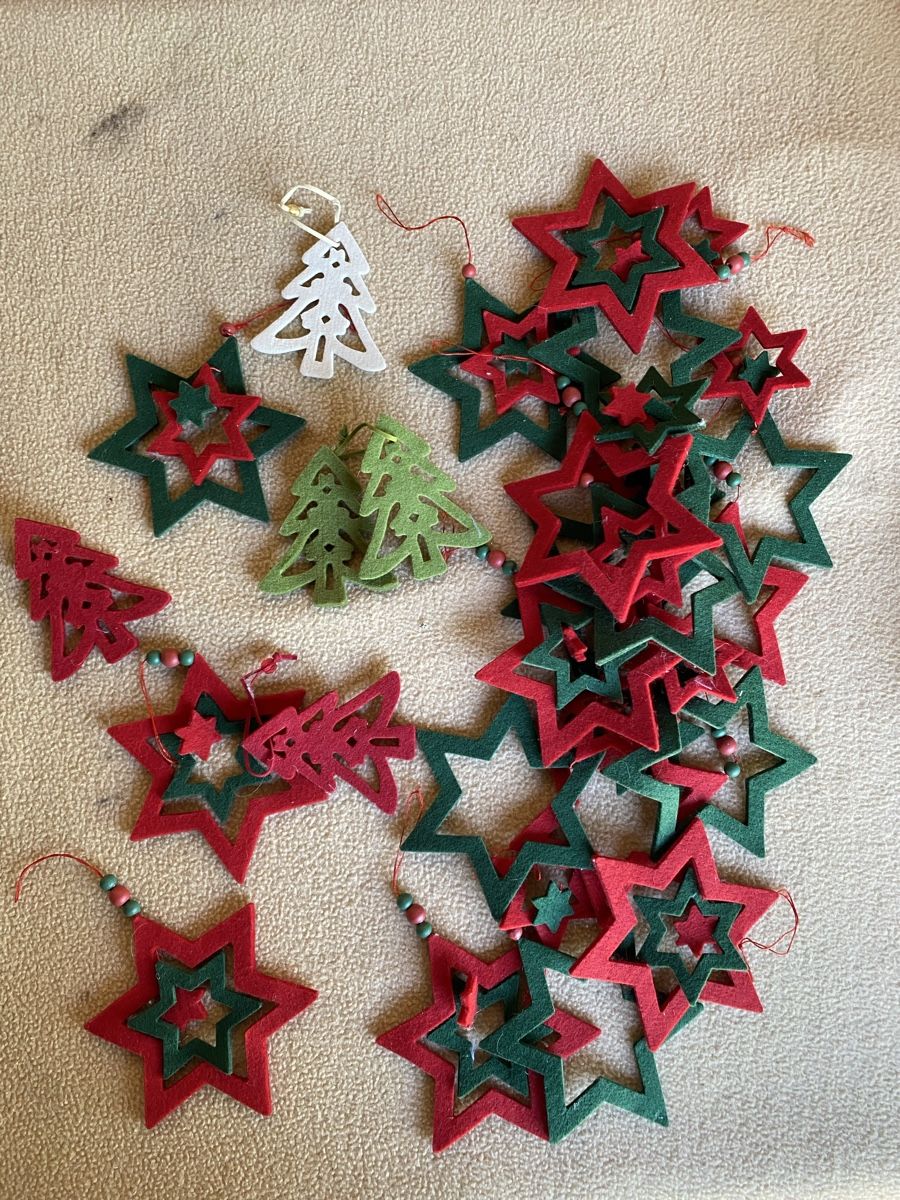 Alle Dekorationen: Weihnachtsdekoration aus Filz – Gebraucht aus Meienried von Barbara_M. 1