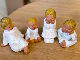Set sitzende Singer Engel von Jullar 4St. 9-12cm