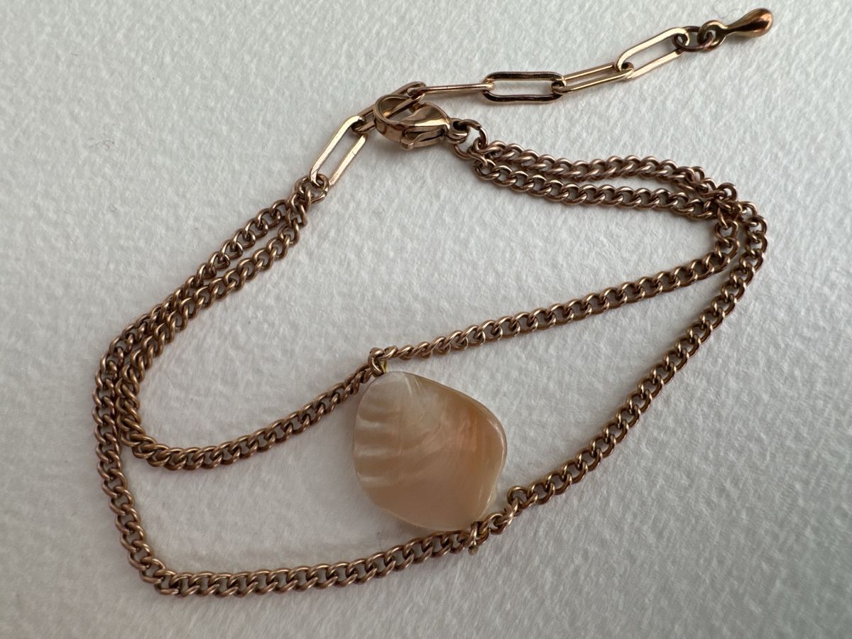 Armbänder & -reifen: Handgemachte Perlmutt Muschel Armkette, einzigartig/stilvol – Neu und originalverpackt aus HORGEN von vladibarca10 8