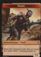 TCG Magic The Gathering MTG CLB 010 T token Teufel
