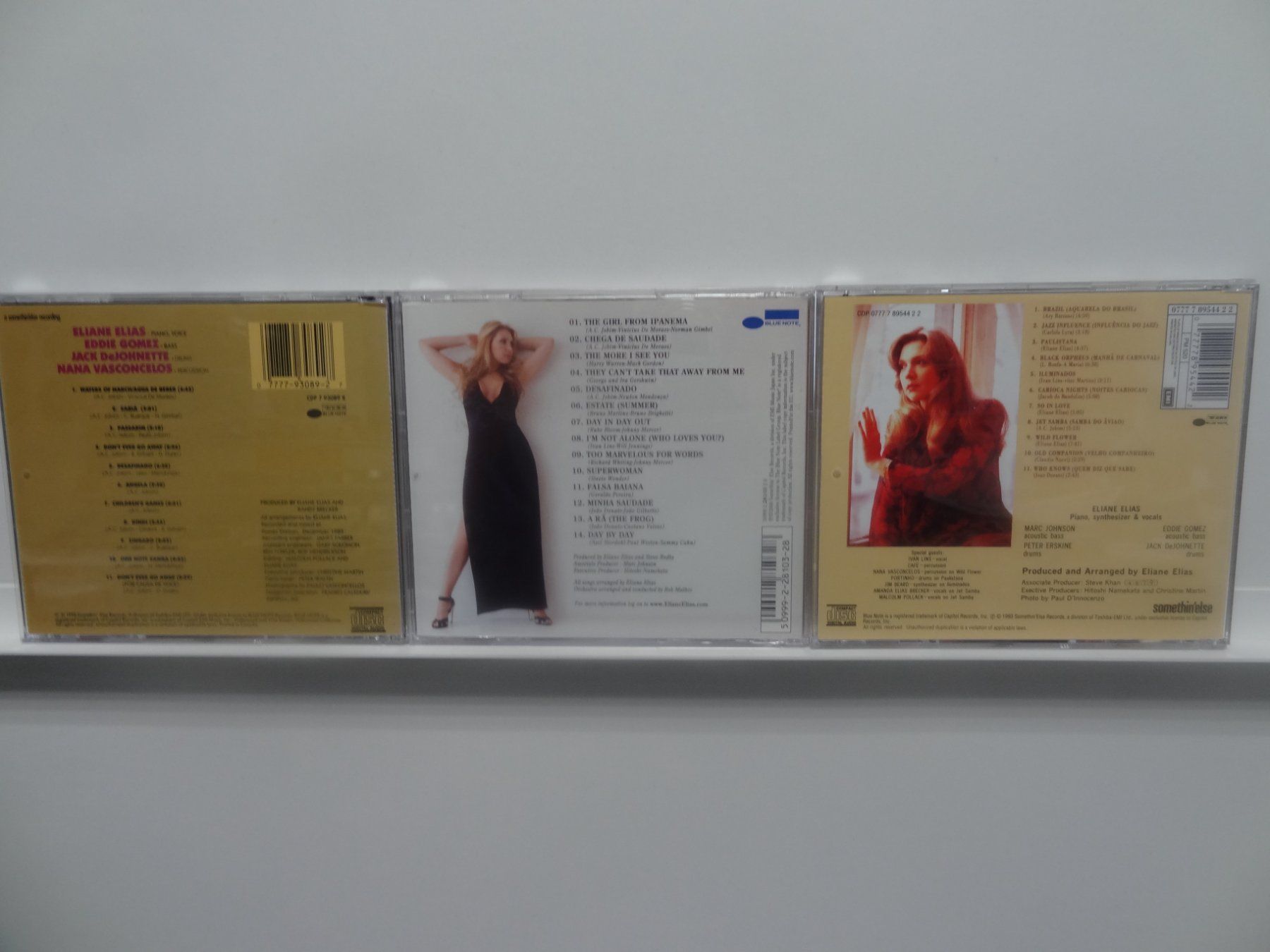 CD: Eliane Elias CD-Sammlung: 3 Alben - Blue Note – Usato da luzern venduto da musicandart 1
