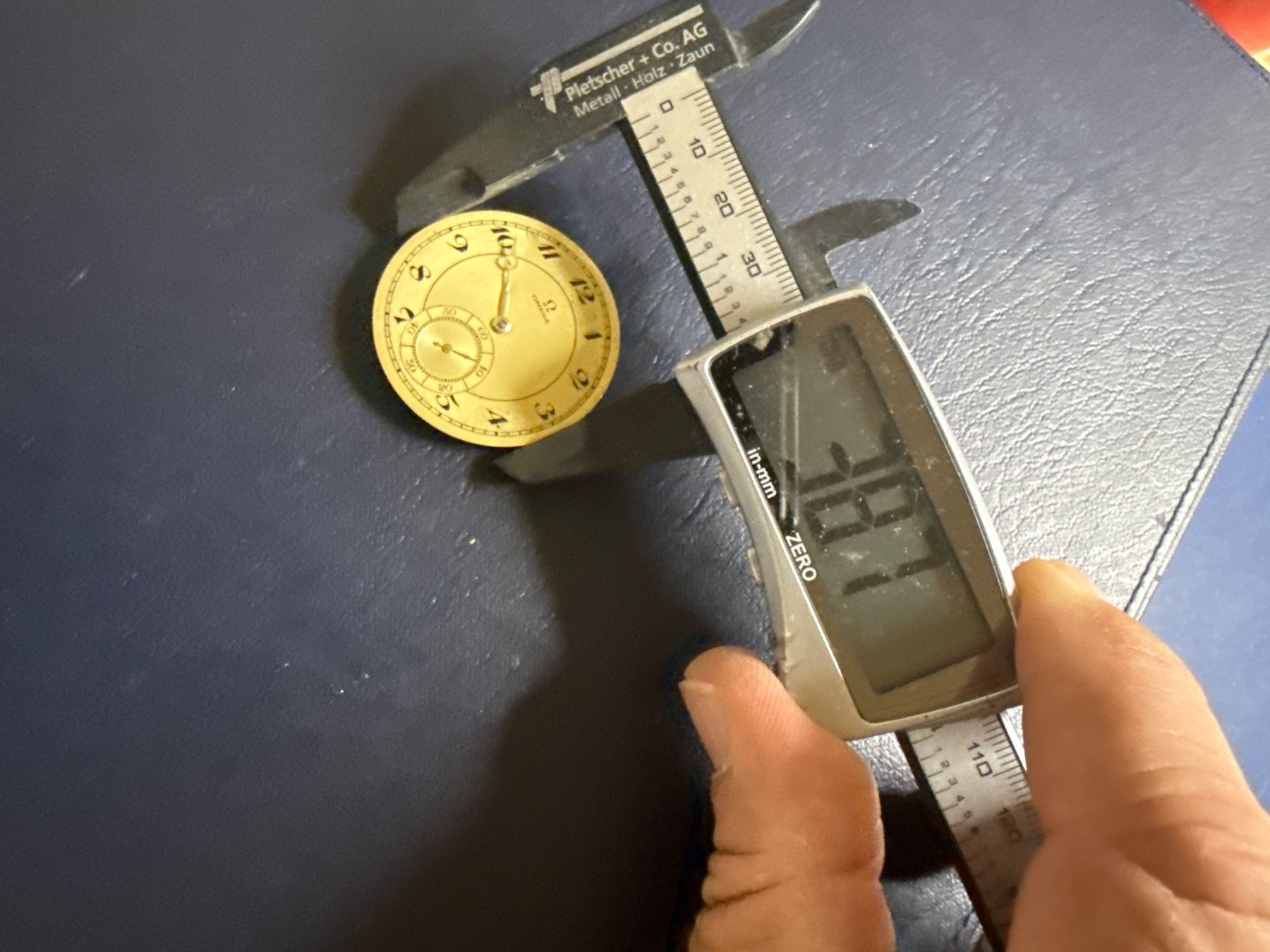 Omega Uhren: Omega Taschenuhrwerk – Defekt aus Pfeffingen von Allhandelklgwatches 2