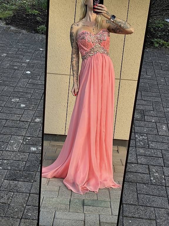 Vestiti: Abendkleid koralle Grösse S neu – Nuovo e nell'imballaggio originale da Appenzell venduto da mir_rqn6 1
