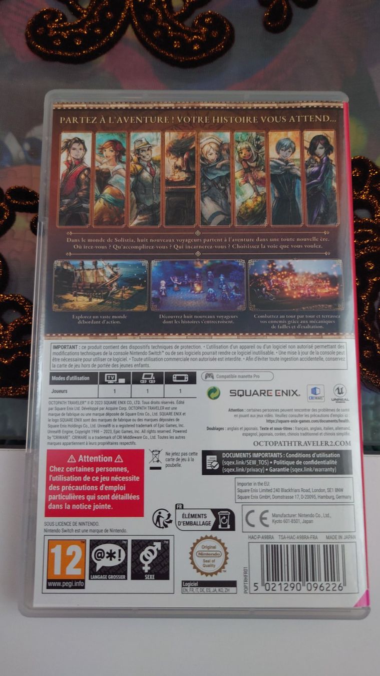 Nintendo Giochi: Octopath traveler 2 collector Switch – Nuovo e nell'imballaggio originale da Cugy VD venduto da Twinsen93 4