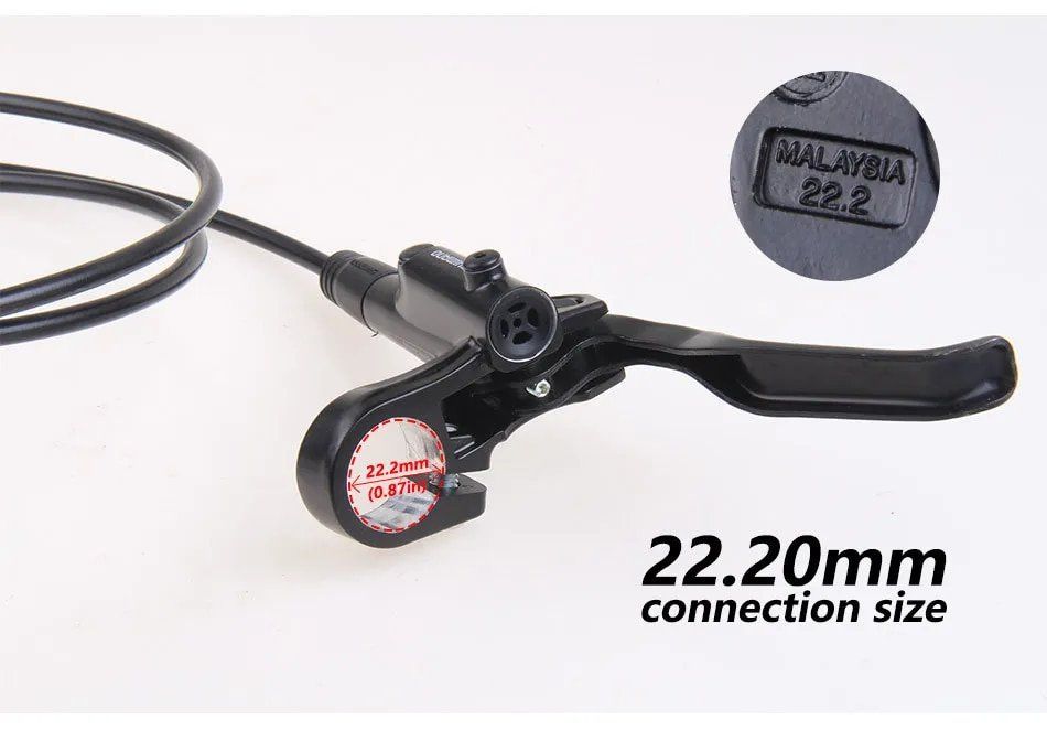 Clarks M3 Hydraulisches Scheibenbremsen-Set – Vorne & Hinten, 2-Kolben, Für MTB