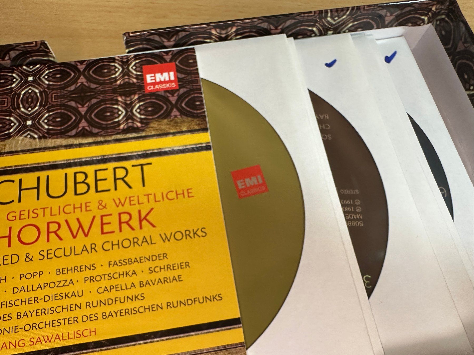 CD: Schubert Donath Popp Behrens Geistliche & Chorwerk 11 CD – Usato da Rikon im Tösstal venduto da Alpenmutz 2