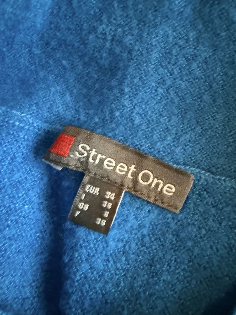 Maglioni & Felpe: Street One Strickpullover, Gr. 34, Türkis petrol blau  – Usato da Staad SG venduto da Chirrari 1