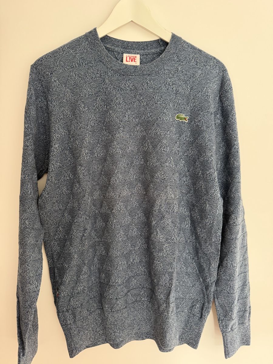Lacoste Maglioni & Felpe: Lacoste Live Pullover blau Baumwolle Grösse 5 neuwertig – Nuovo (secondo la descrizione) da Büttikon AG venduto da jen_g5s9