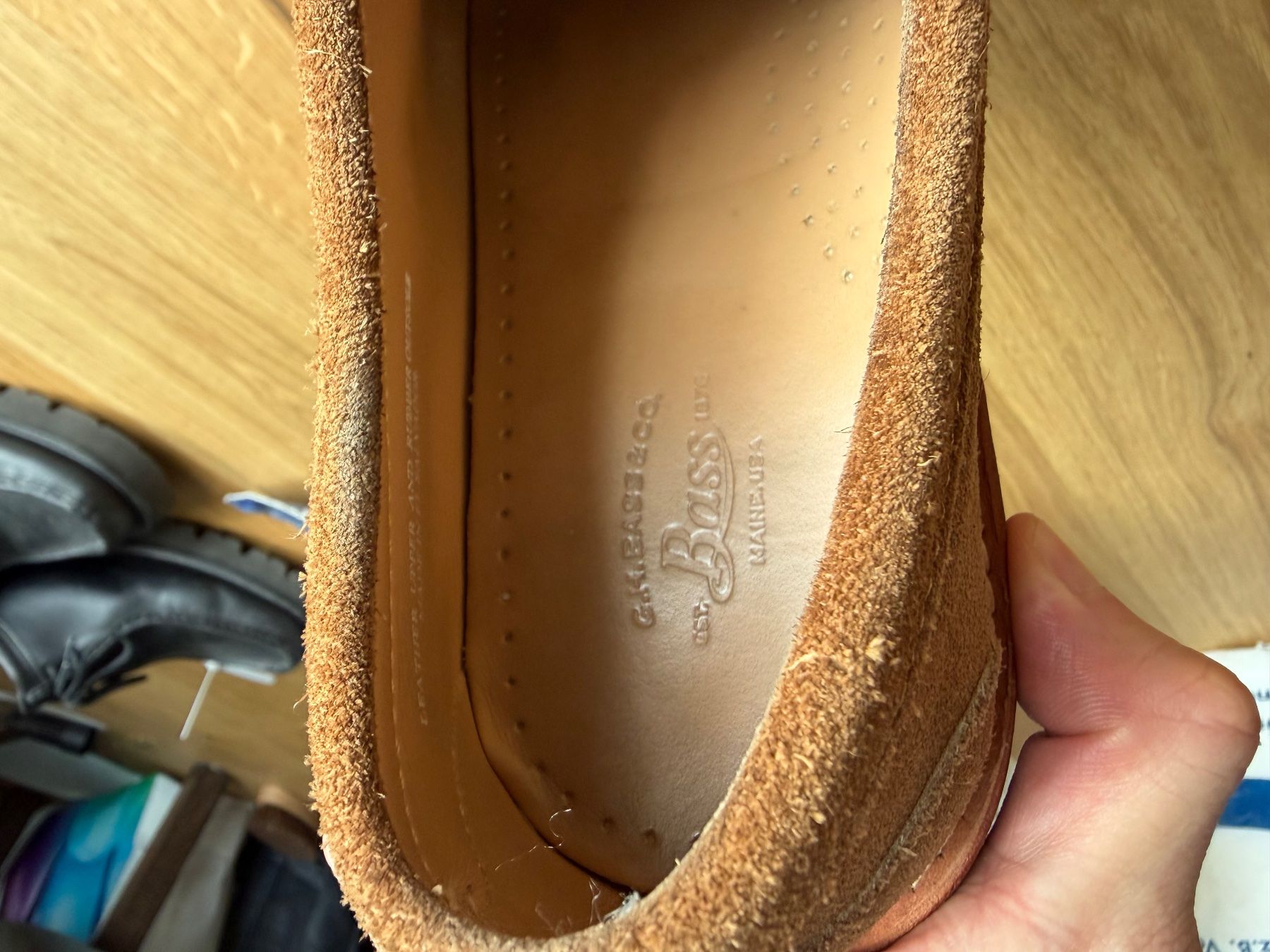 G.H.Bass Chaussures hommes: G.H. Bass Mocs Suede – D'occasion à Basel par gim_wb85 3