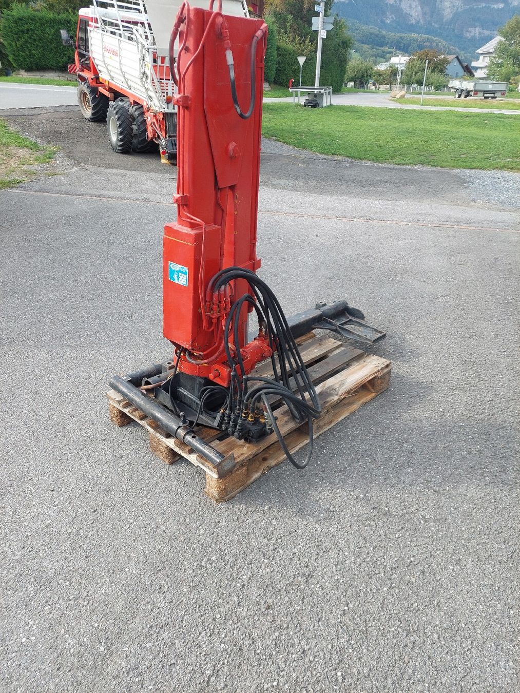 Kräne: Hydraulischer Kran – Gebraucht aus Gams von stoeckligams