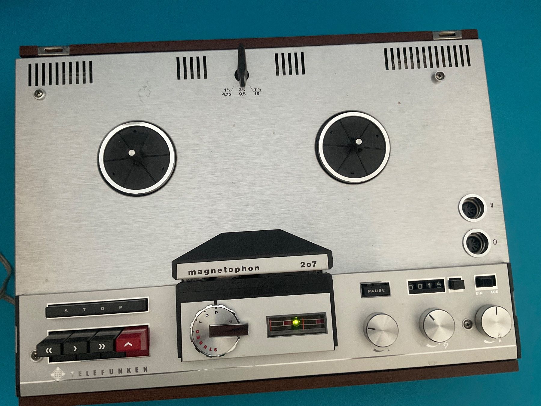 Telefunken Apparecchi a nastro: Telefunken Magnetophon 207 – Usato da Langenthal venduto da RronJora 3