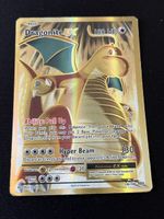 Pokémon Dragonite EX 106/108 Gold Secret Rare XY Evolution