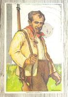 TR66 Carte Postale + Timbre Suisse 1924