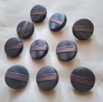 10 Knöpfe mit Sport Logo, 27 mm.