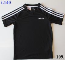 T-shirt Adidas Climalite  noir  t. 140