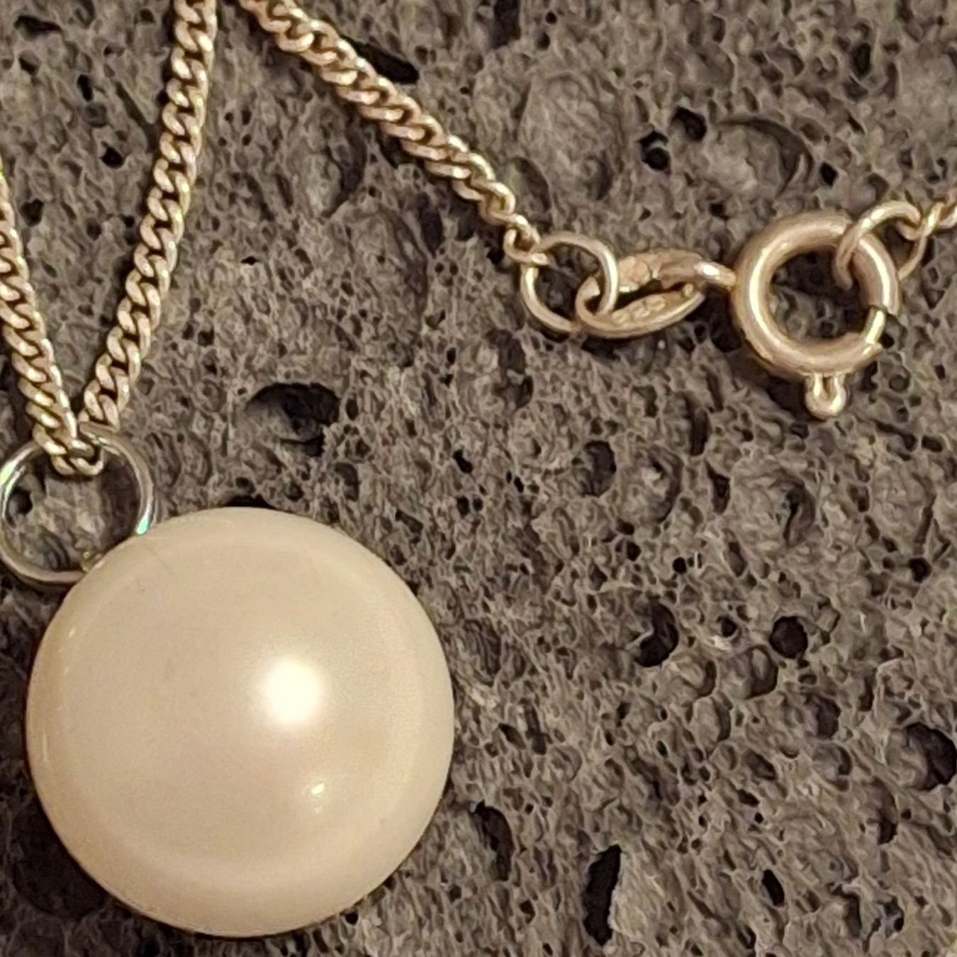 Sonstiger Schmuck: Set Silber 925 Halskette mit Perle, inkl Perlen-Ohrstecker – Gebraucht aus Münchenbuchsee von babilibern 4