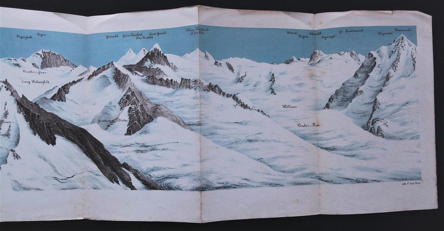 Stiche: Wannenhorn Panorama von Studer – Gebraucht aus Rafz von Helvet32 2