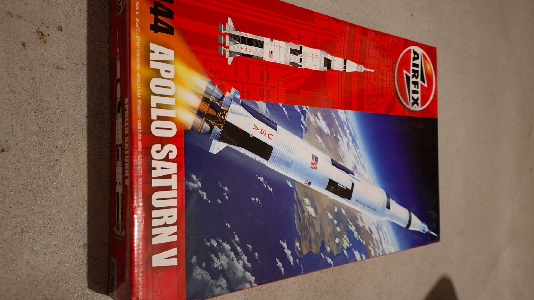 Airfix Modellbausätze & Standmodelle: Airfix Apollo Saturn V 1/144 – Neu und originalverpackt aus Moutier von Jhoffmeyer