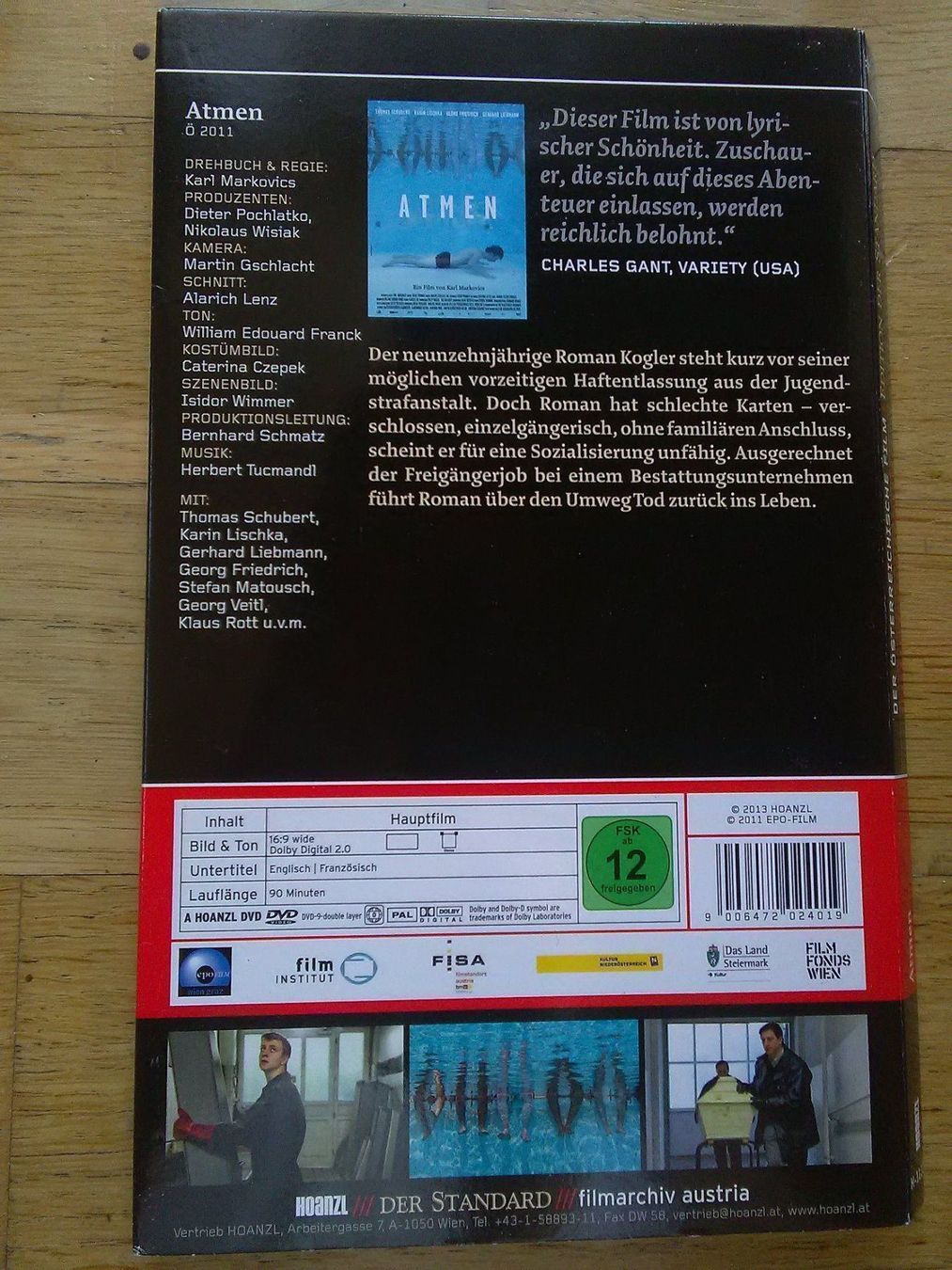 Alle DVDs: Atmen                                                ©'2011 – Gebraucht aus St. Gallen von elk2021 3