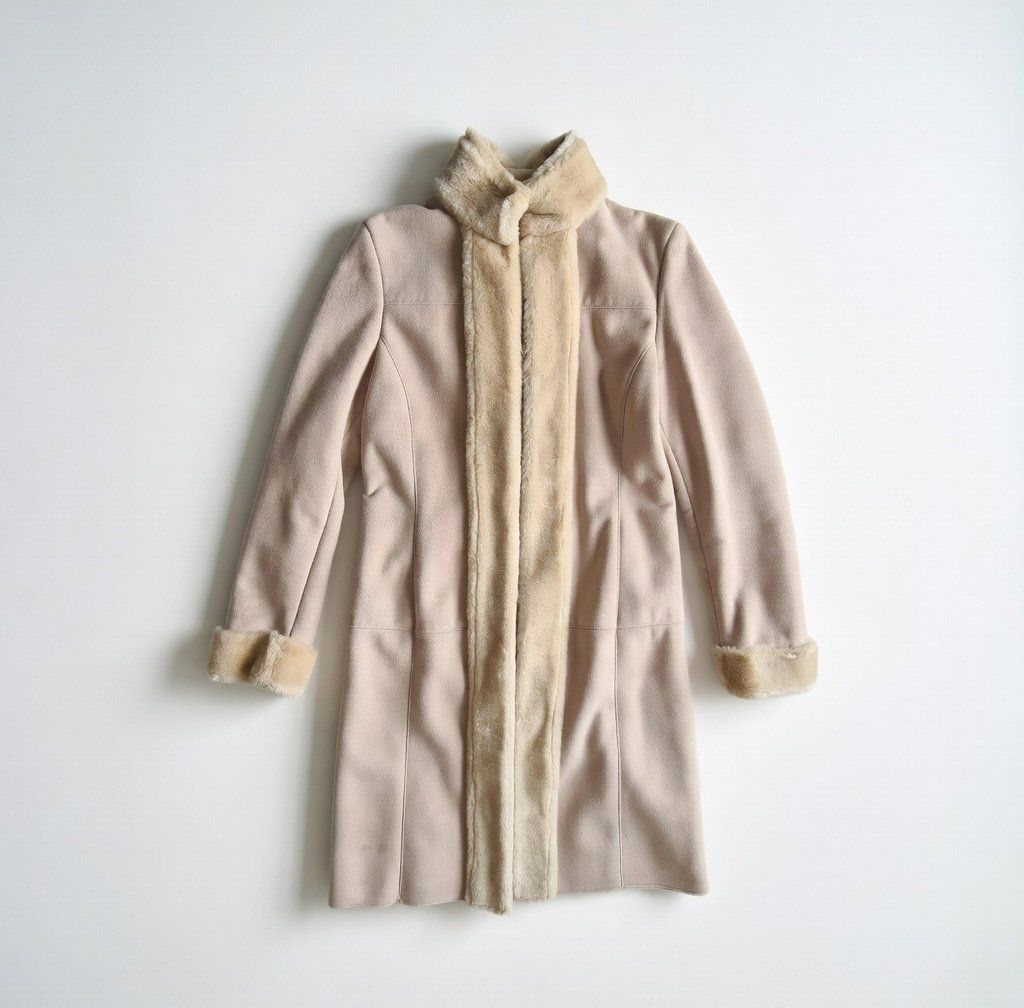 Zara Manteaux: Manteau effet daim beige clair - Taille M – D'occasion à Renens VD par del_t2kx 2
