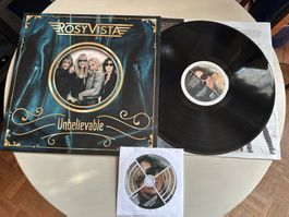 ROSY VISTA tolle LP mit CD Unbelievable Kult Frauen Band neu
