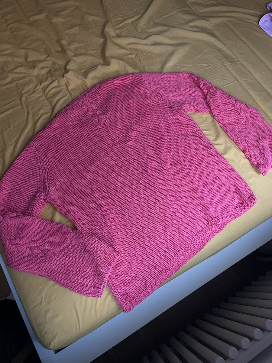 Maglioni & Felpe: Vintage Strickpullover, Gr. L, rosa/pink/Lachs – Usato da Zürich venduto da Carlajimena 6