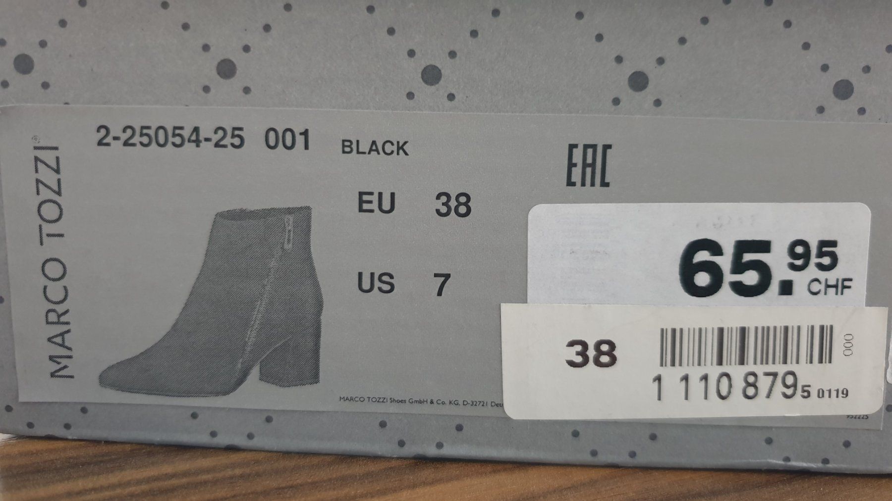 Scarpe da donna: Marco Tozzi Stiefeletten Schwarz Gr. 38 – Usato da Dietikon venduto da Antopo 4