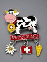 SCHNÄPPCHEN – SWITZERLAND KÜHLSCHRANKMAGNET–SCHWEIZER SOUVEN