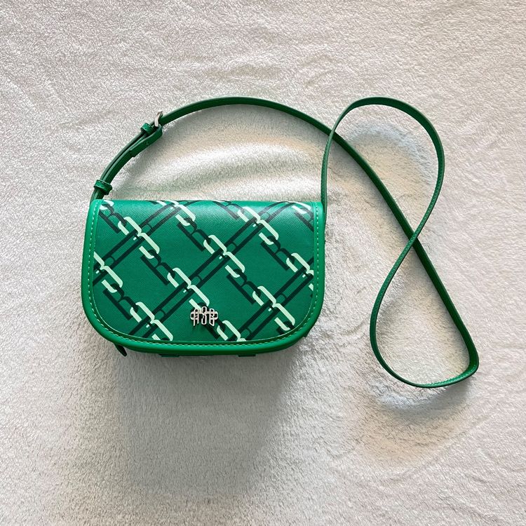 A3B Green Monogram Shoulder Bag | Acheter sur Ricardo