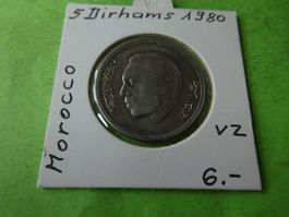 Marokko 1980, 5 Dirhams