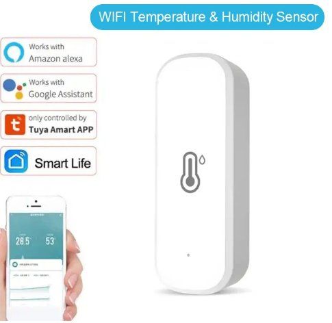 Sonstiges für Haushalt & Wohnen: WiFi Temperature Humidity Sensor Indoor Smart Life Sensor – Neu und originalverpackt aus Rupperswil von