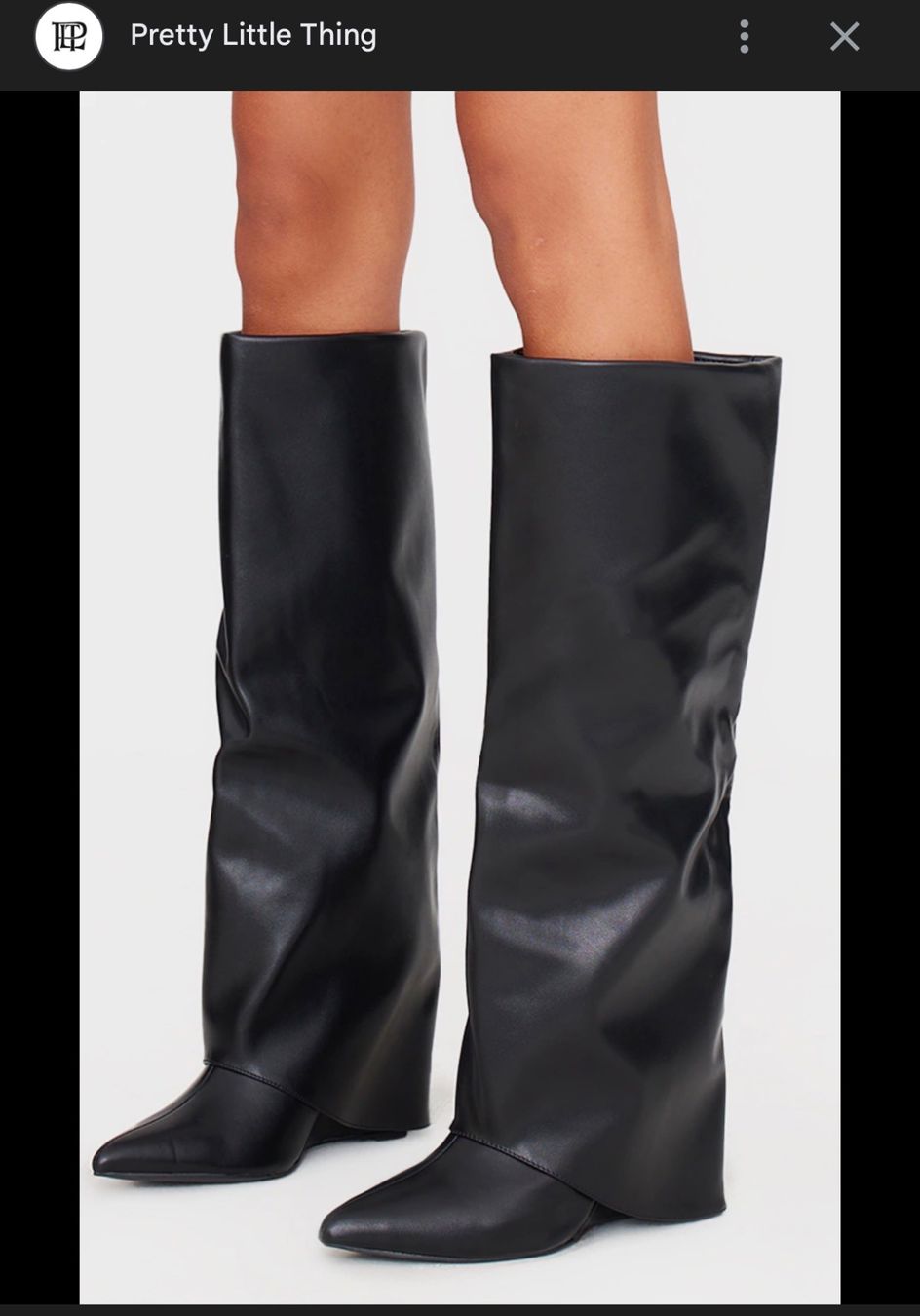 Scarpe da donna: PRETTY LITTLE THING SCHWARZE STIEFEL GR 39 – Usato da Arch venduto da ellaisa84