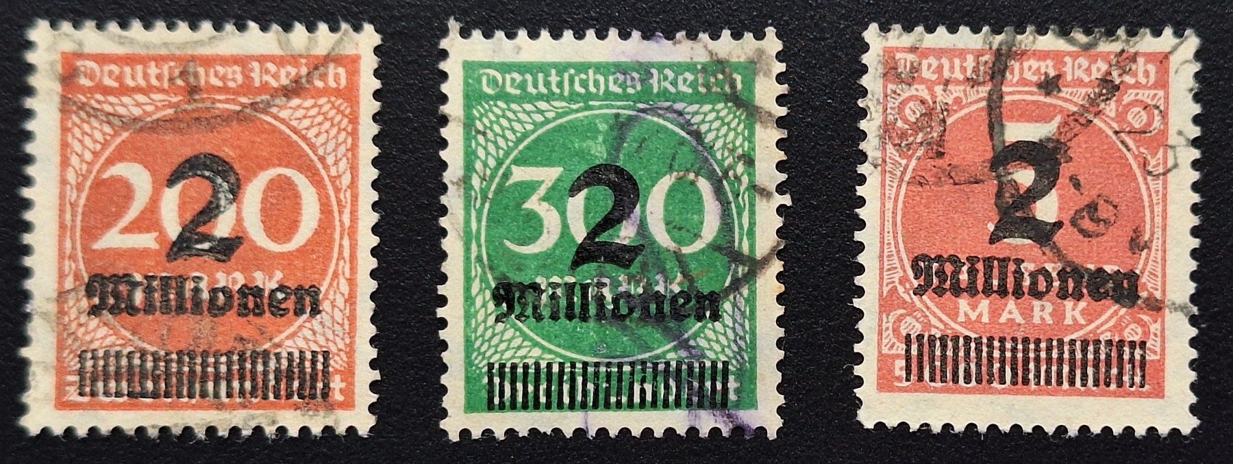 Tutti i francobolli: Deutsches Reich 1923 Inflation – Usato da Lohn-Ammannsegg venduto da konstrwu