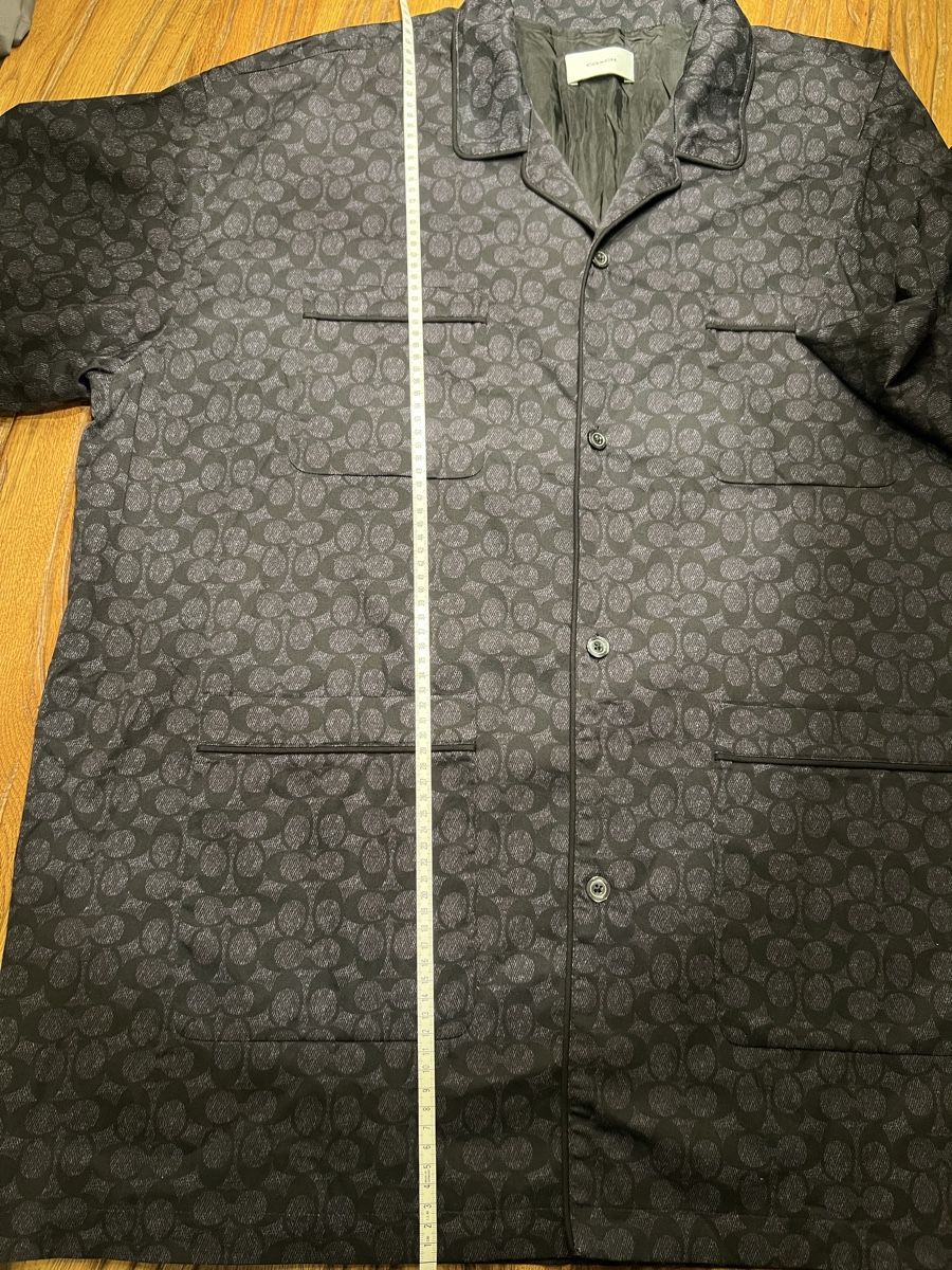 Coach Jacken: Hemd Herren Coach schwarz monogramm – Neu und originalverpackt aus Chur von ZATO 4
