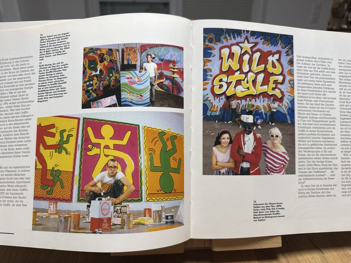 Libri: Graffiti-Buch "Wilde Bilder" Kunst der 80er - Selten! – Usato da Kestenholz venduto da smsale23 6