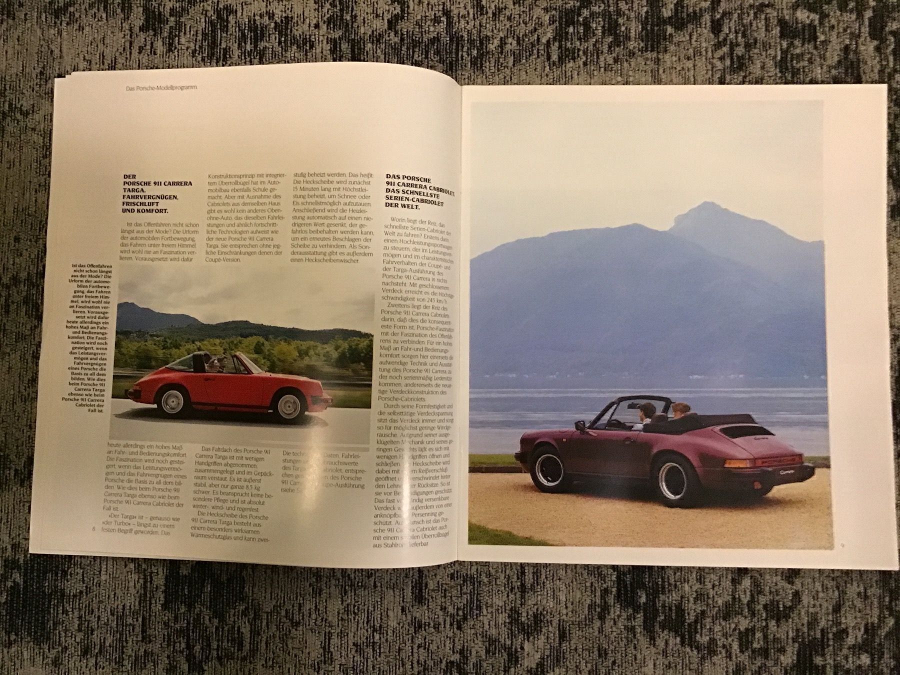 Porsche Documenti: Porsche Programm Verkaufsprospekt 7/83 – Usato da Scherzingen venduto da Starseller62 3