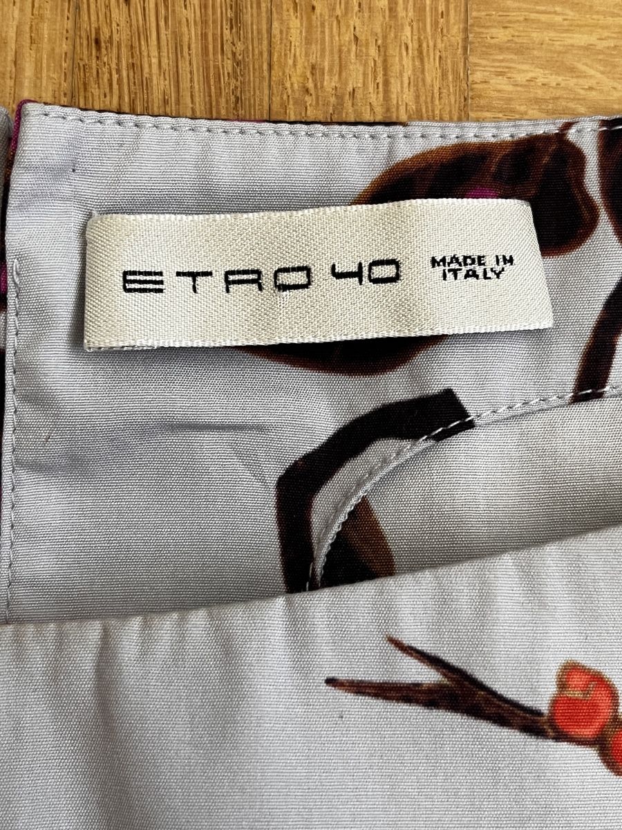 Etro Chemisiers: Damen Bluse Etro Gr. 34, Blumenmuster – D'occasion à Zürich par Kleanthy 2