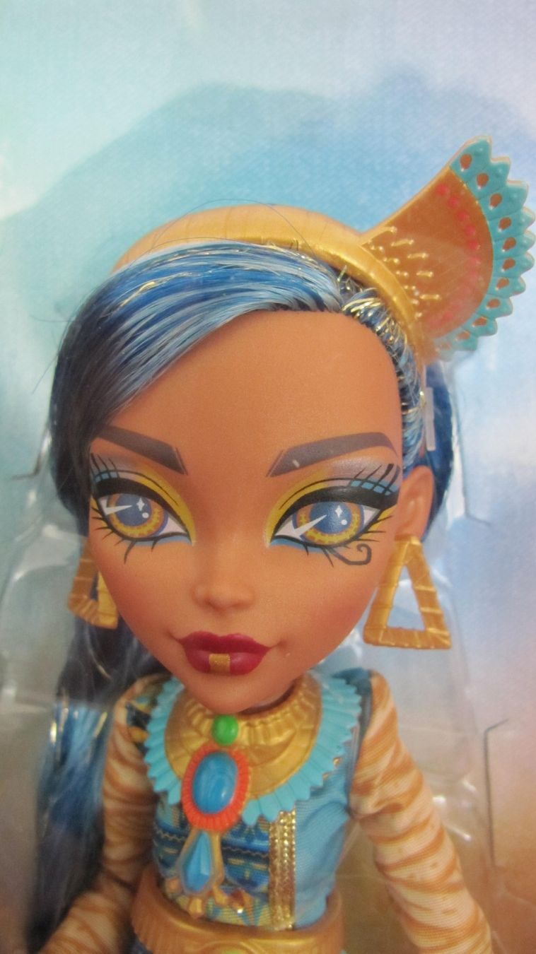 Bambole: Monster High Puppe Cleo de Nile – Nuovo e nell'imballaggio originale da Brunnen venduto da Kiwiland1 2