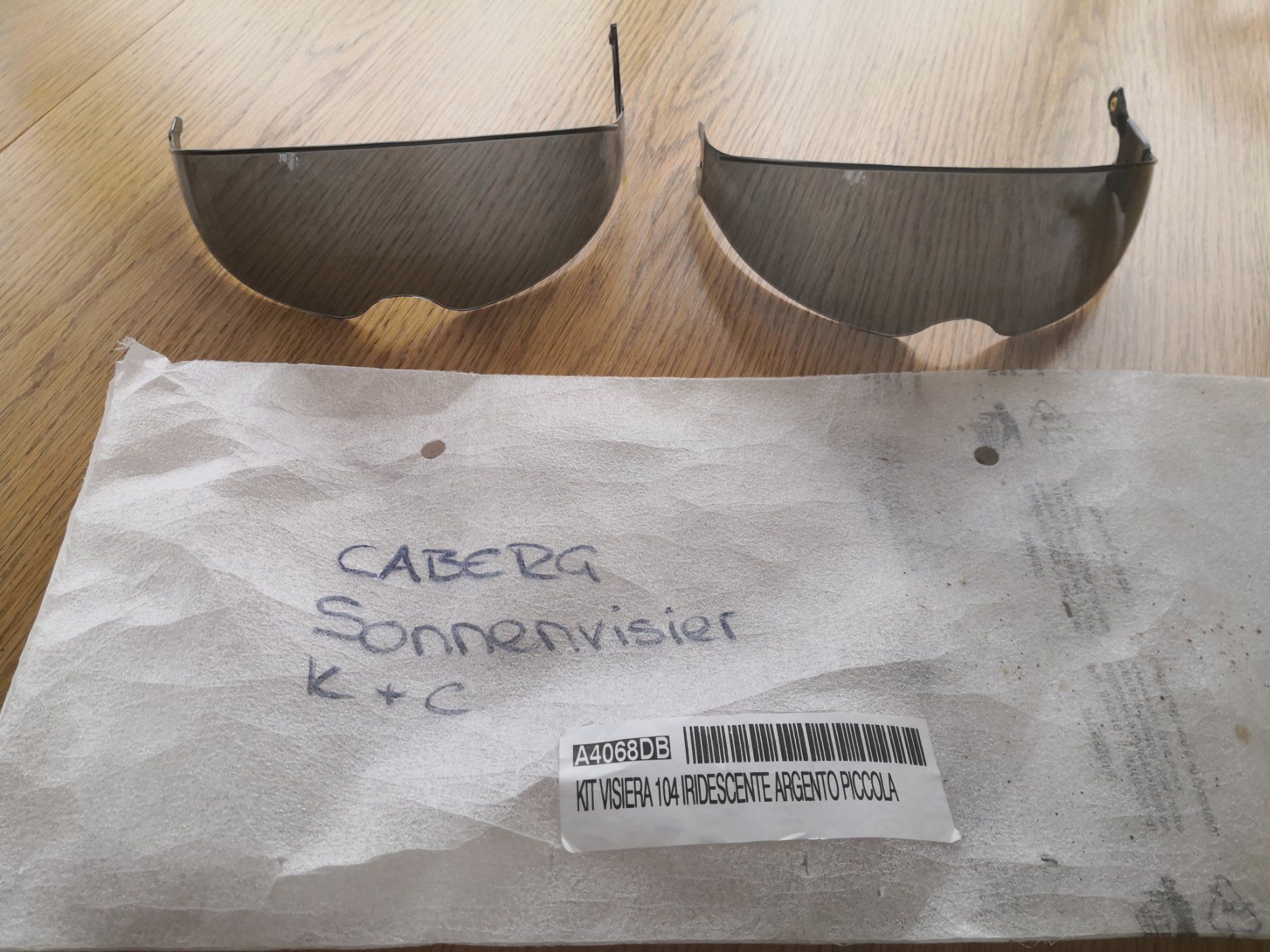Caschi & visiere: Caberg Sonnenvisier K+C – Nuovo e nell'imballaggio originale da Burgdorf venduto da Rom4u